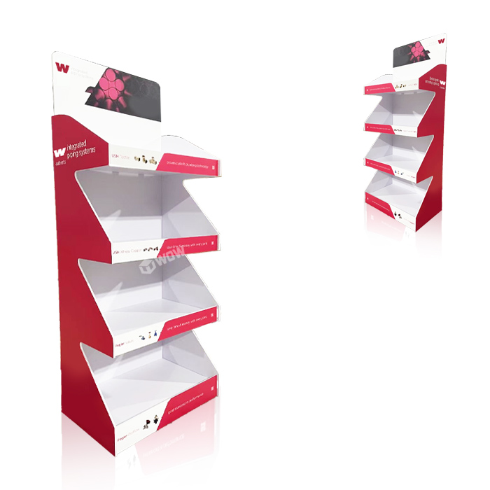 Foam Board POP Floor Display Stand for Cookies