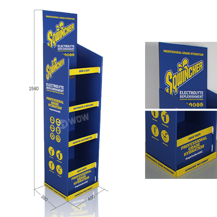 Corrugated Floor Display for Air Tools