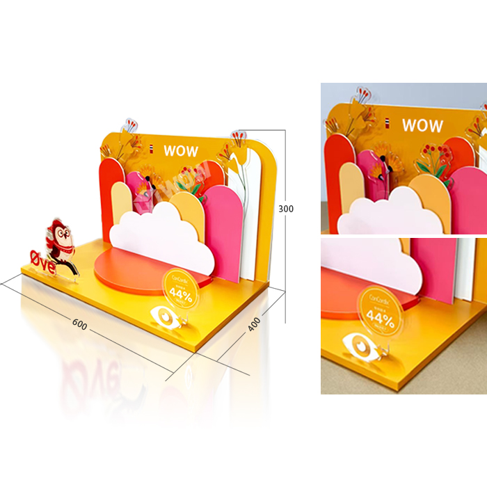Retail Countertop Candy Display Stand