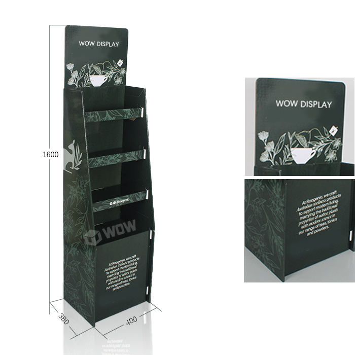 Custom Cardboard Floor Display for Marijuana Cigarettes