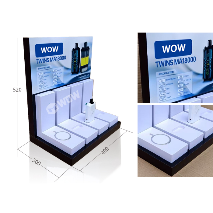 POS Counter Display for E-Vape