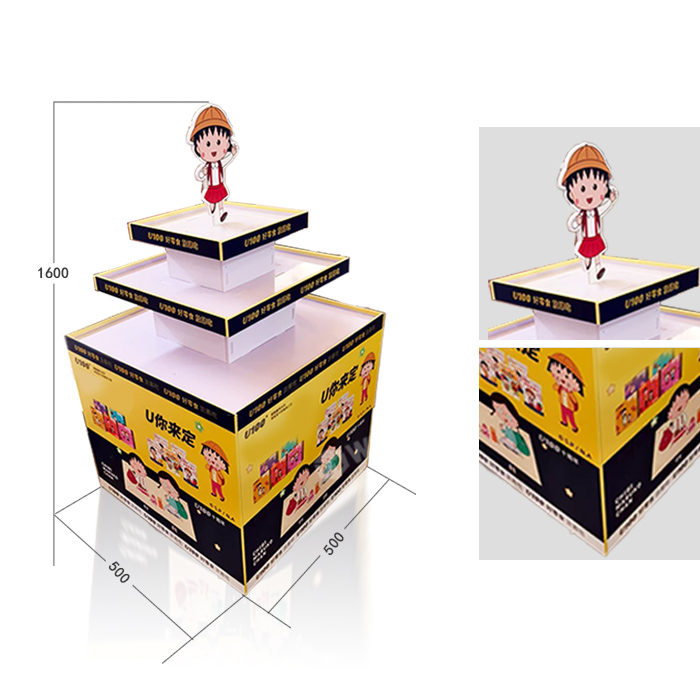 Plastic Pallet Display Stand for Candy Bars