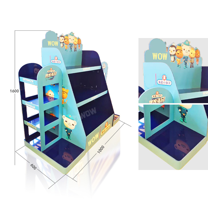 Pallet Retail Display for Toy Store Shelves