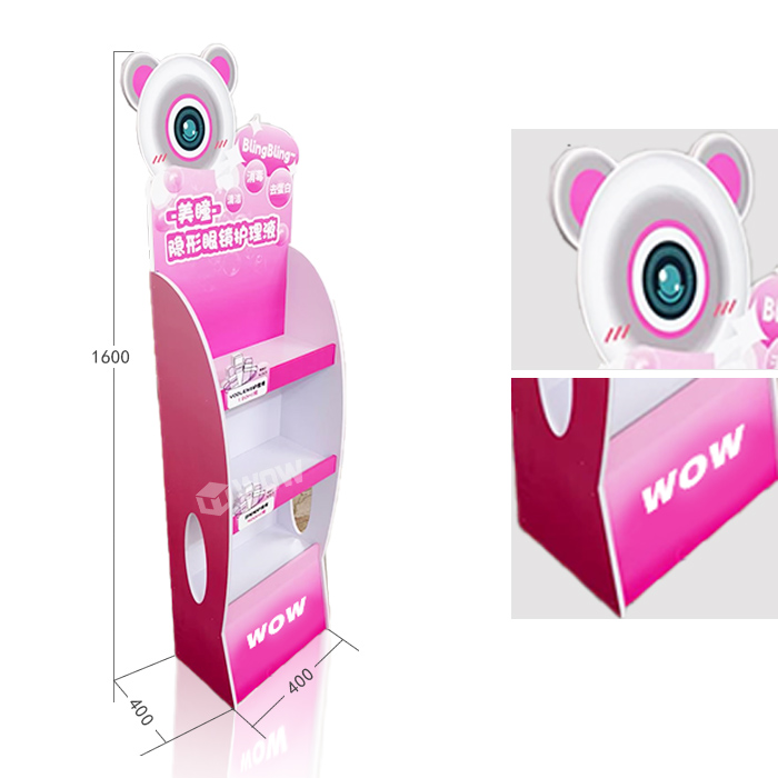 Plastic Product Display Stand for Cosmetics