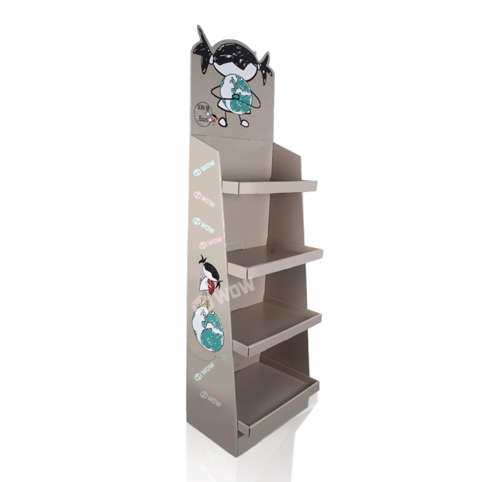 Custom Cardboard POP Display Rack for FMCG