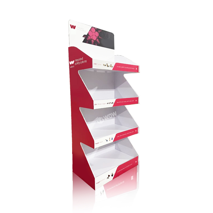 Foam Board POP Floor Display Stand for Cookies