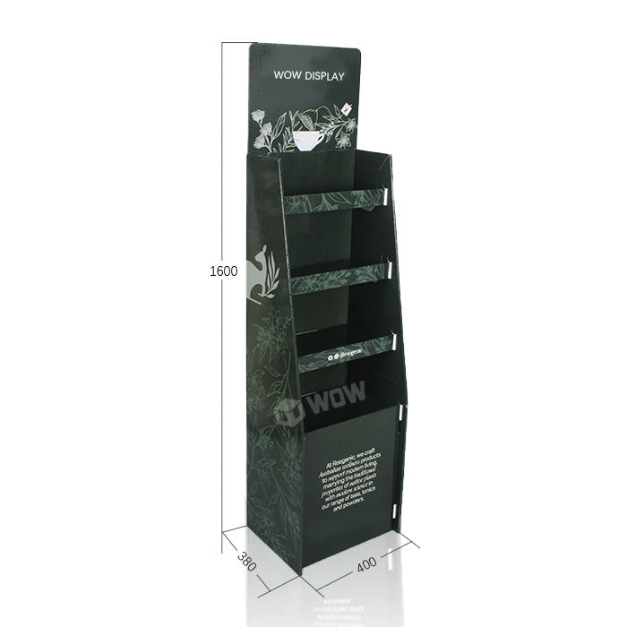 Custom Cardboard Floor Display for Marijuana Cigarettes
