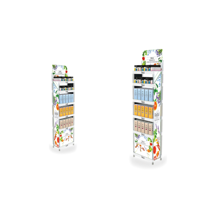 Injection Molding Display Shelves for Retail Soap Floor Display