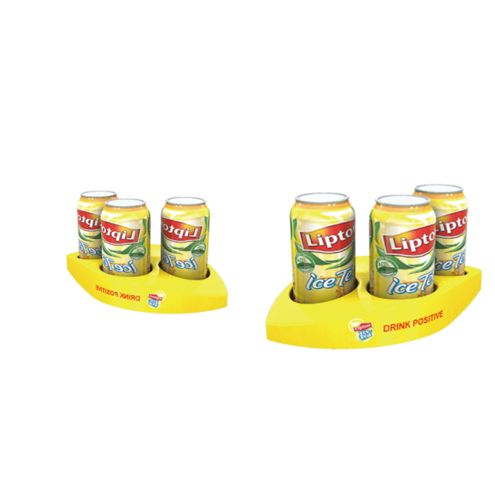 Injection Molding Tabletop Display Rack for Lipton Cans
