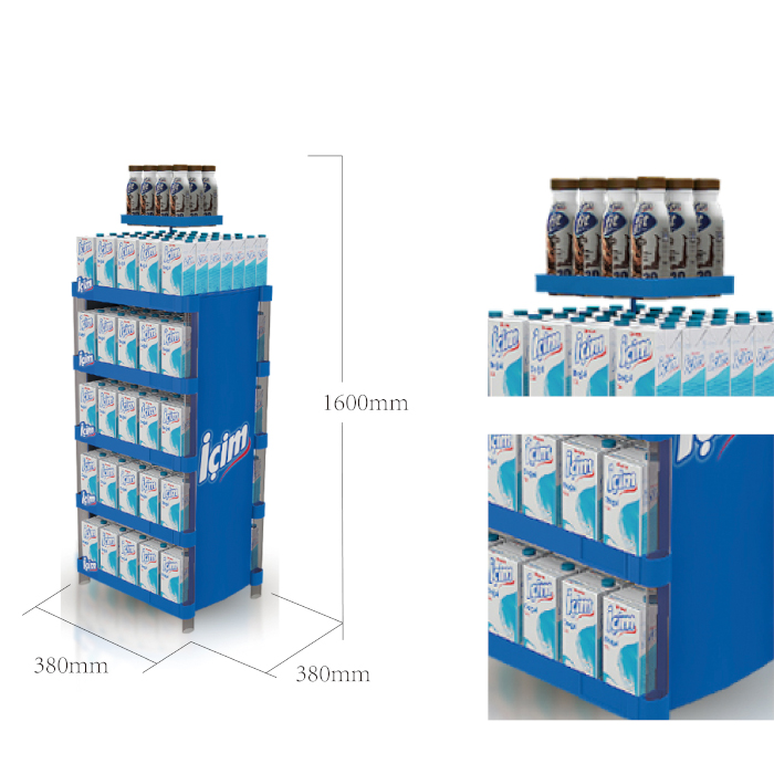 Injection Display Rack for Coconut FSDU Display
