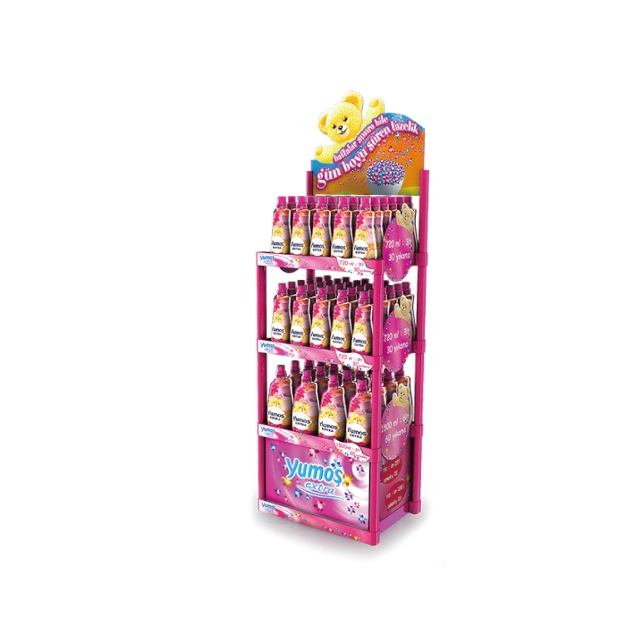 Injection Display Rack for FMCG Freestanding Display
