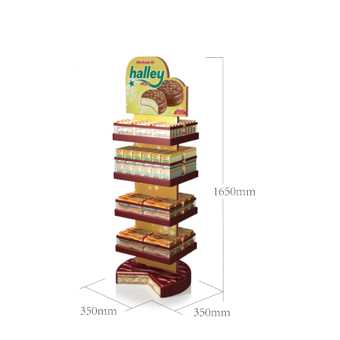 Custom Vacuum Formed Floor Standing Cookie Display
