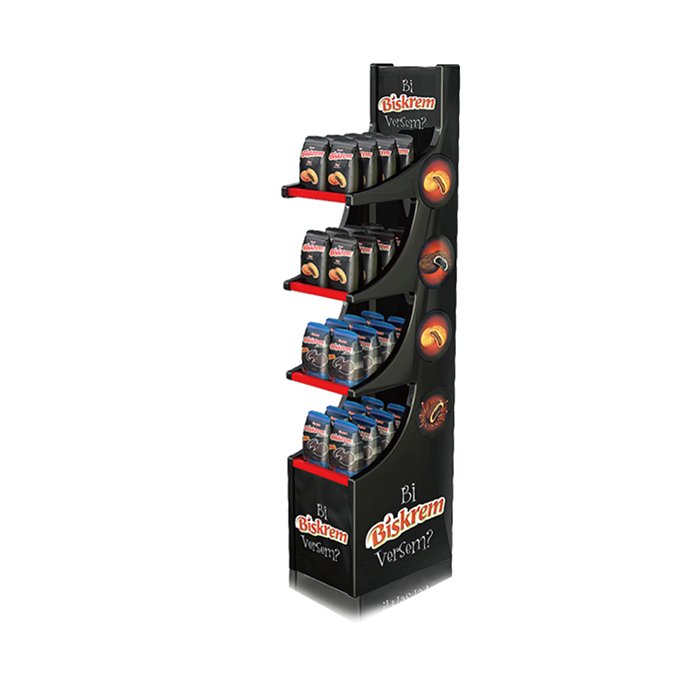 Custom Injection Molded Tiered Candy Bar Display Rack