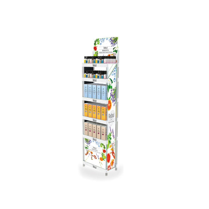 Injection Molding Display Shelves for Retail Soap Floor Display