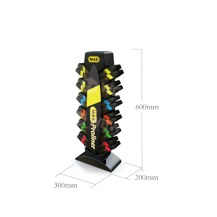 Vacuum Formed Countertop Knives Display Stand