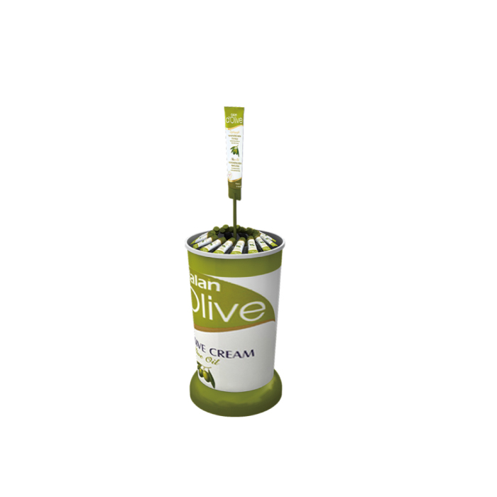 Thermoformed Shop Bin Hand Cream Display Rack
