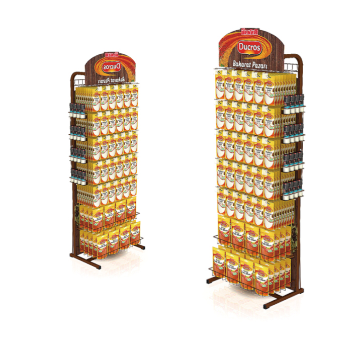 Wire FSDU Metal Biscuit Display Stand