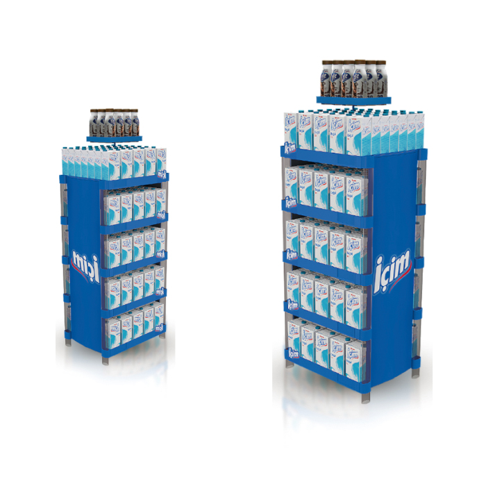 Injection Display Rack for Coconut FSDU Display