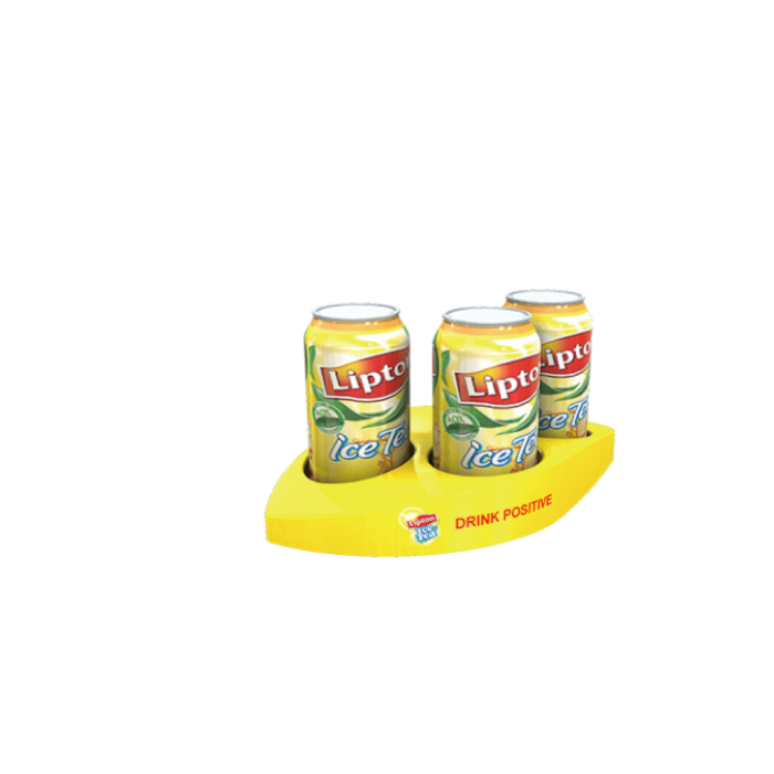 Injection Molding Tabletop Display Rack for Lipton Cans