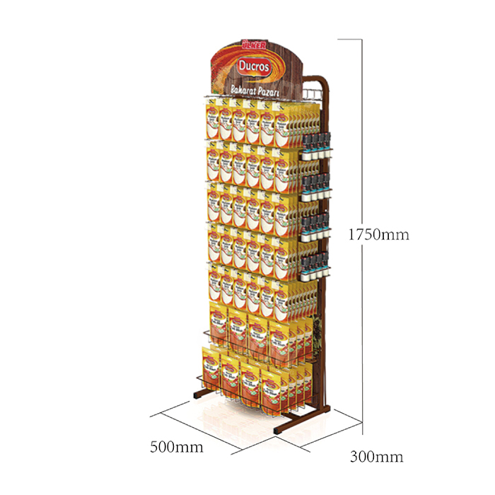 Wire FSDU Metal Biscuit Display Stand