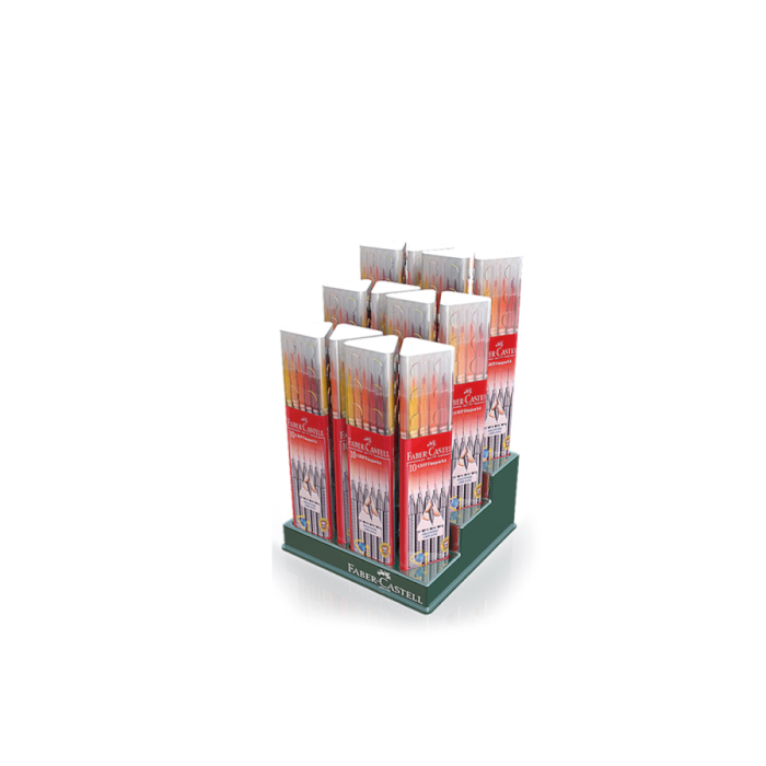 PET Blister Tiered Tabletop Screwdriver Display Stand