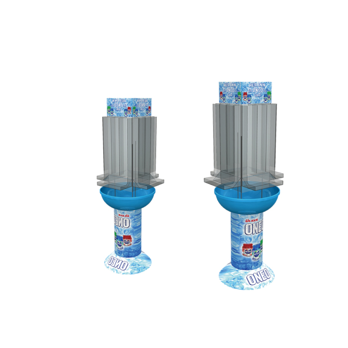 Blow Molding POS Product Display Bin for Candy Bars
