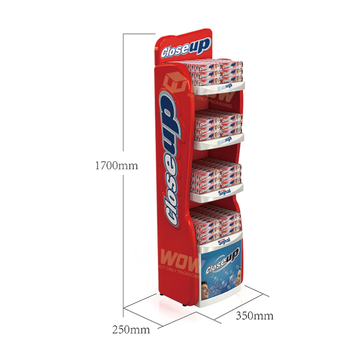 Custom Molded FSDU Display Stand for Toothpaste
