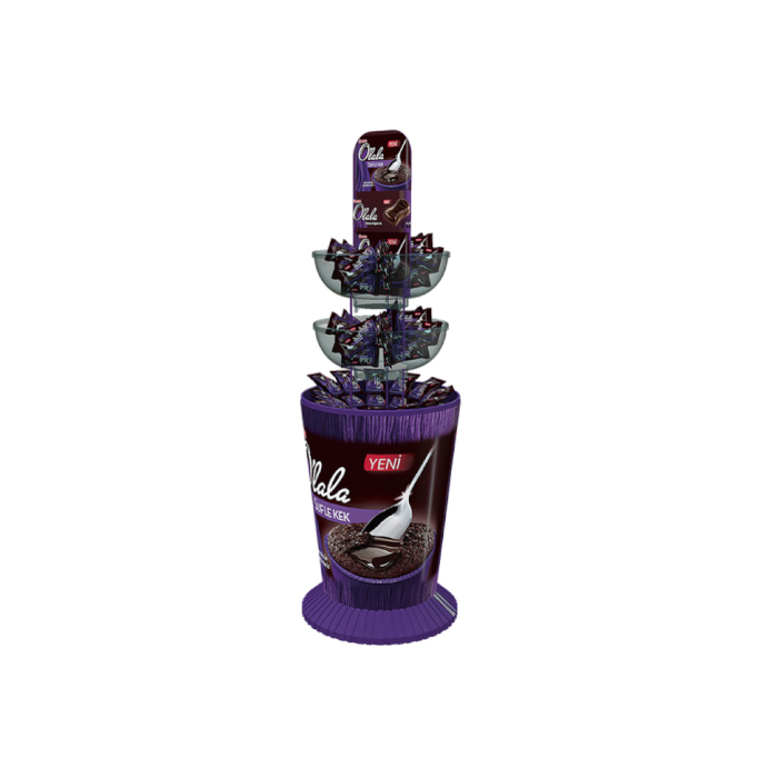 Acrylic Molded Promotional Sweet Display Rack