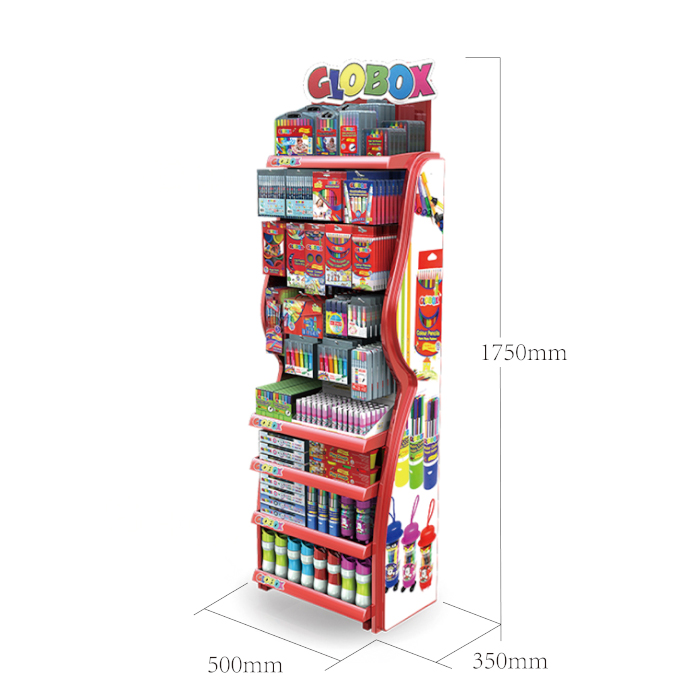 Vacuum Formed Multi-Tier Stationery Display Stand