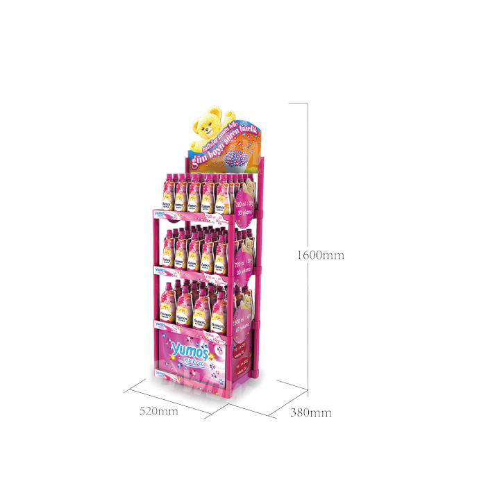 Injection Display Rack for FMCG Freestanding Display