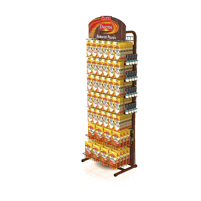 Wire FSDU Metal Biscuit Display Stand