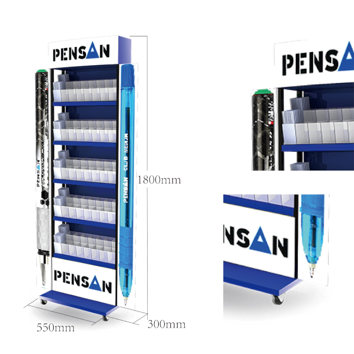 Metal FSDU Pen Display Rack