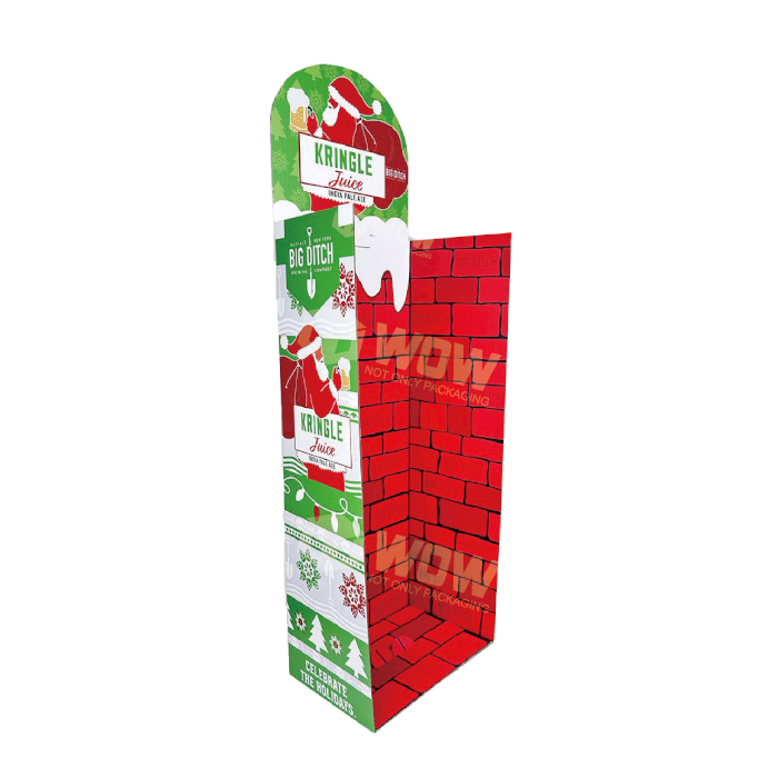 Liquor Store Case Wrap Corrugated Cardboard Display