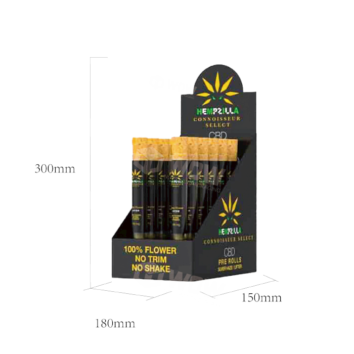CBD PDQ Tray CDU Packaging for Point of Sale