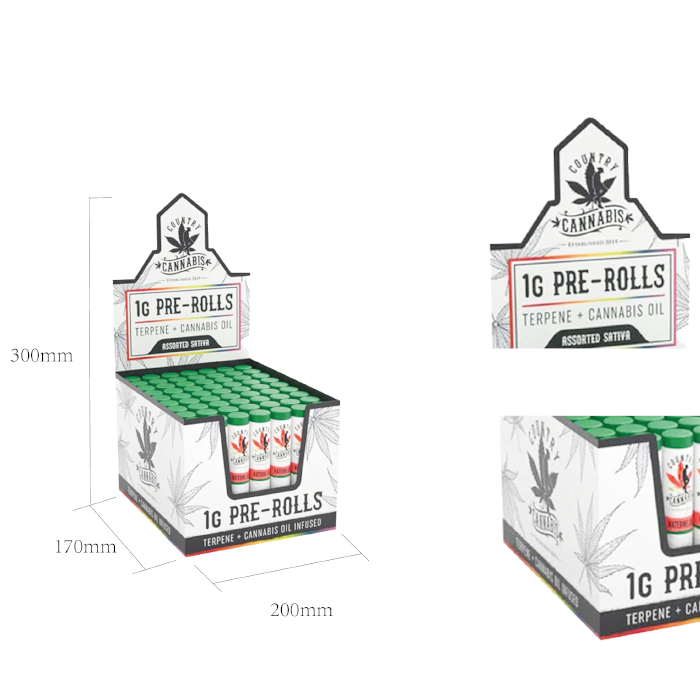 CBD Cardboard PDQ with Corrugated Display Boxes