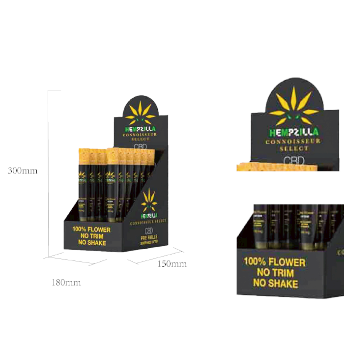 CBD PDQ Tray CDU Packaging for Point of Sale