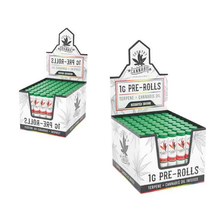 CBD Cardboard PDQ with Corrugated Display Boxes