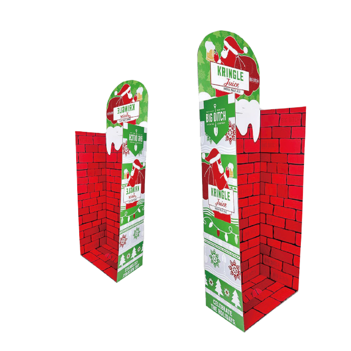 Liquor Store Case Wrap Corrugated Cardboard Display