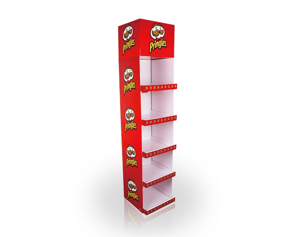 PRINGLES Potato Chip Display Rack Project: Custom Corrugated Display Solution