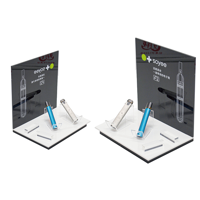 Custom Acrylic Point of Sale Counter Display for Vaping Products