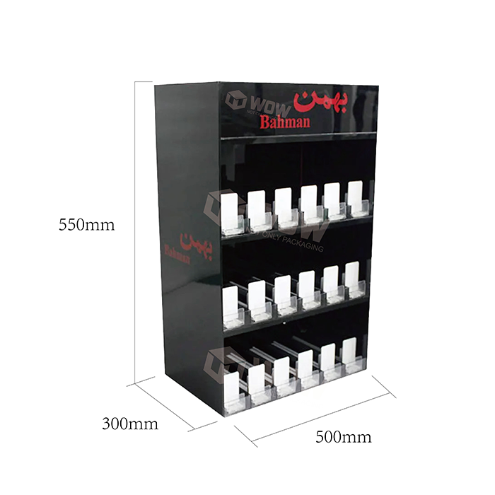 Acrylic Point of Sale Display Stand for Cigarette Merchandising