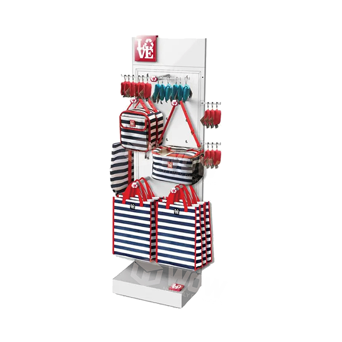 Metal Handbag Display Stand with Hooks for Stores