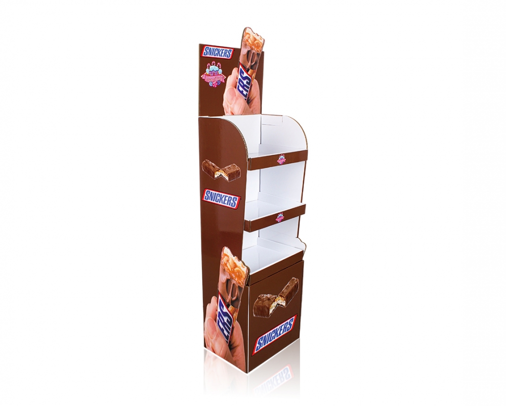 Custom SNICKERS Display Stand for the Australian Market