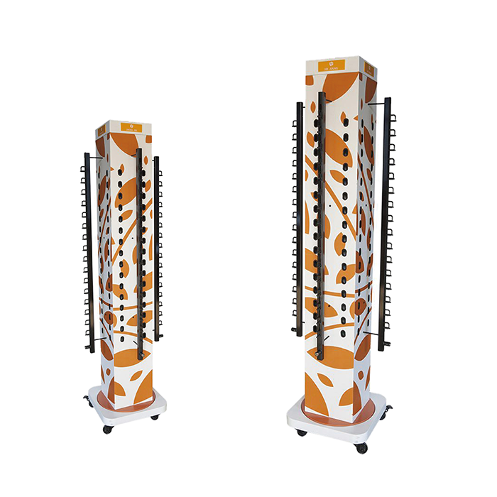 Made in China Cardboard Standing Pegboard Rotating Sunglass Display Stand