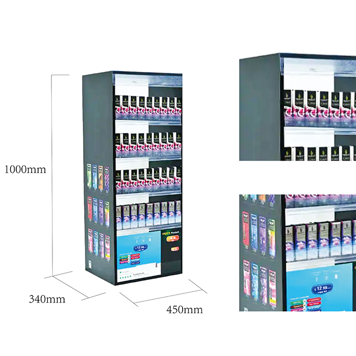 Acrylic Countertop Display Stand for E-Liquid Products