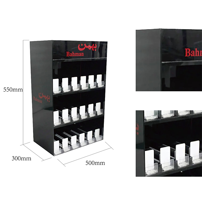 Acrylic Point of Sale Display Stand for Cigarette Merchandising