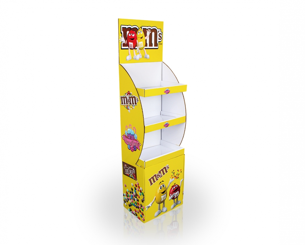 M&M Candy Display: Innovative and Space-Saving Solution for European Retailers
