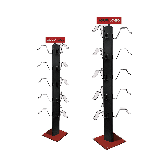 Freestanding Metal Retail Wire Goggles Display Rack