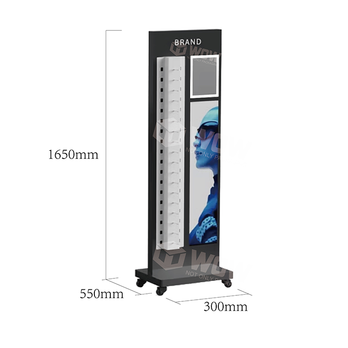 Metal Goggles Display Stand with Hooks for Retail Shops