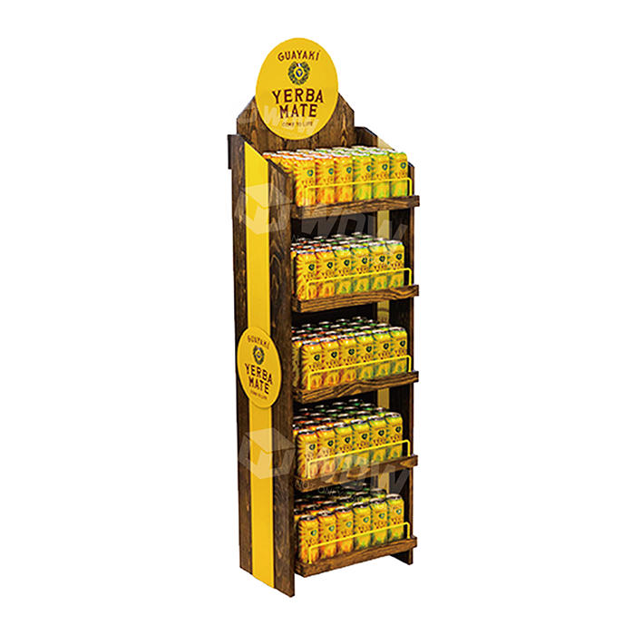Wooden Wine Storage Display Stand for Retail Shops